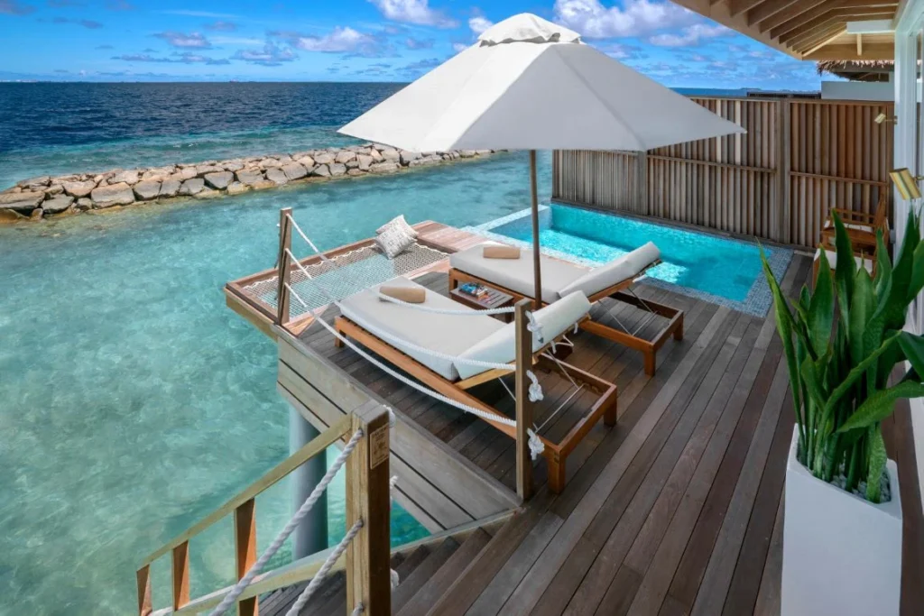 Sunset Water Villa with Pool