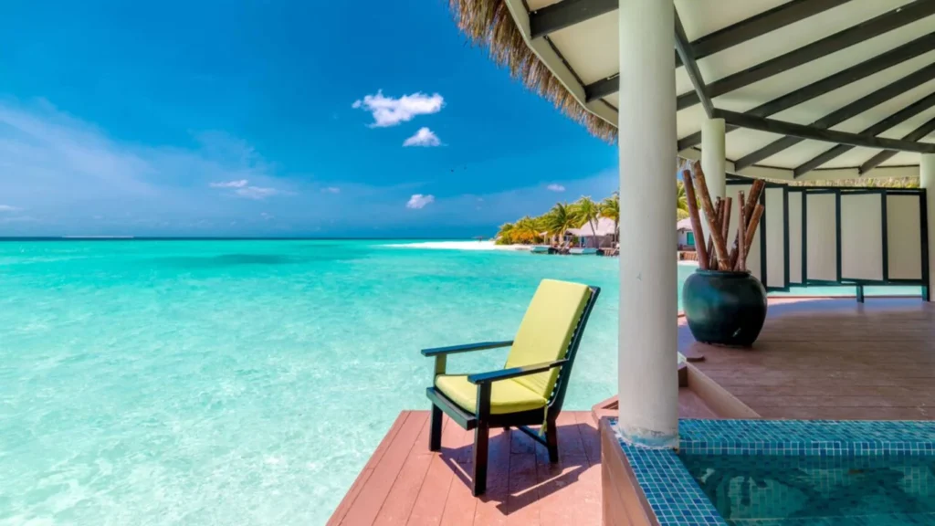 Sunset OverWater Villa with Infinity Pool