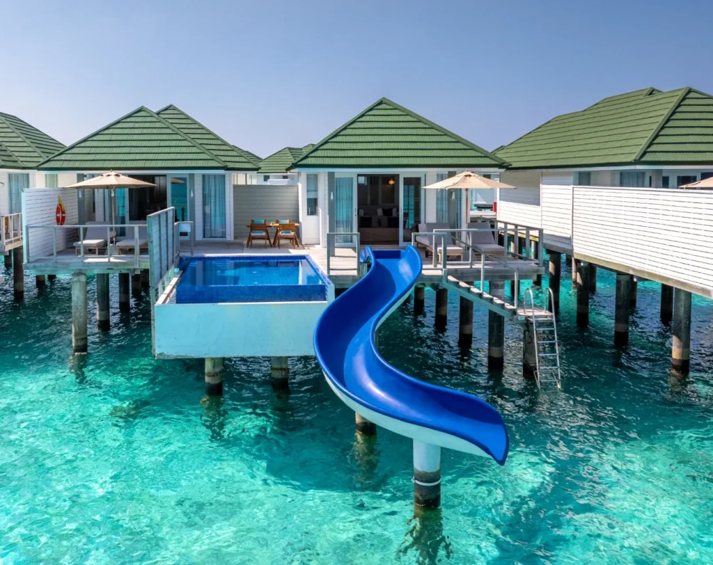 Two Bedroom Lagoon Villa with Pool + Slide