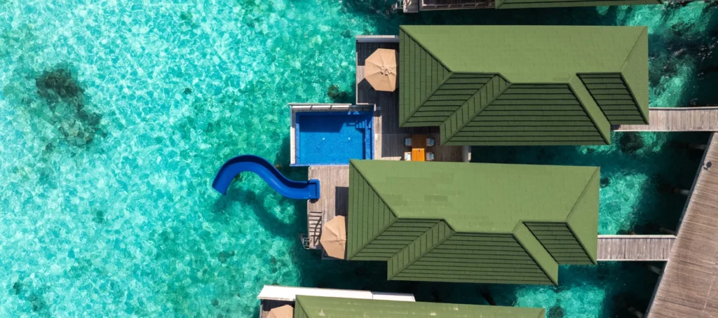 Two Bedroom Lagoon Villa with Pool + Slide