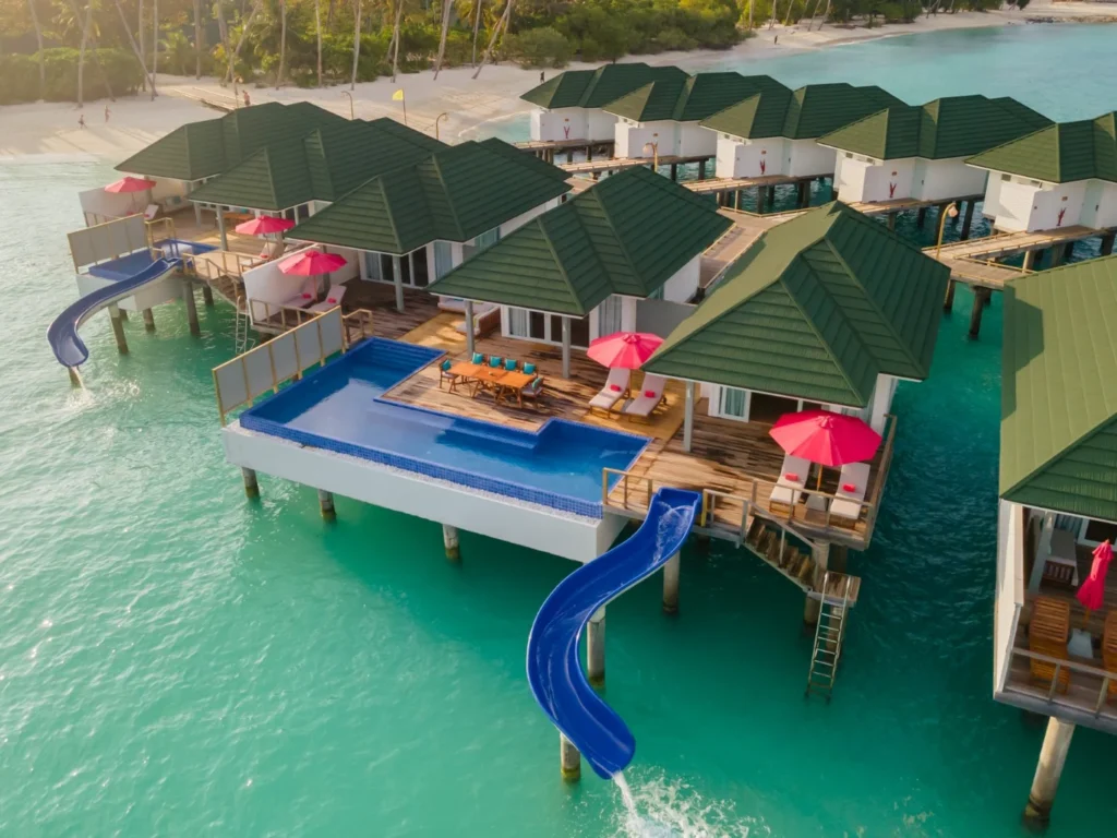 Three Bedroom Lagoon Villa with Pool + Slide