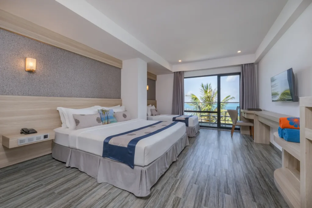 Deluxe Family Room with Seaview + Balcony