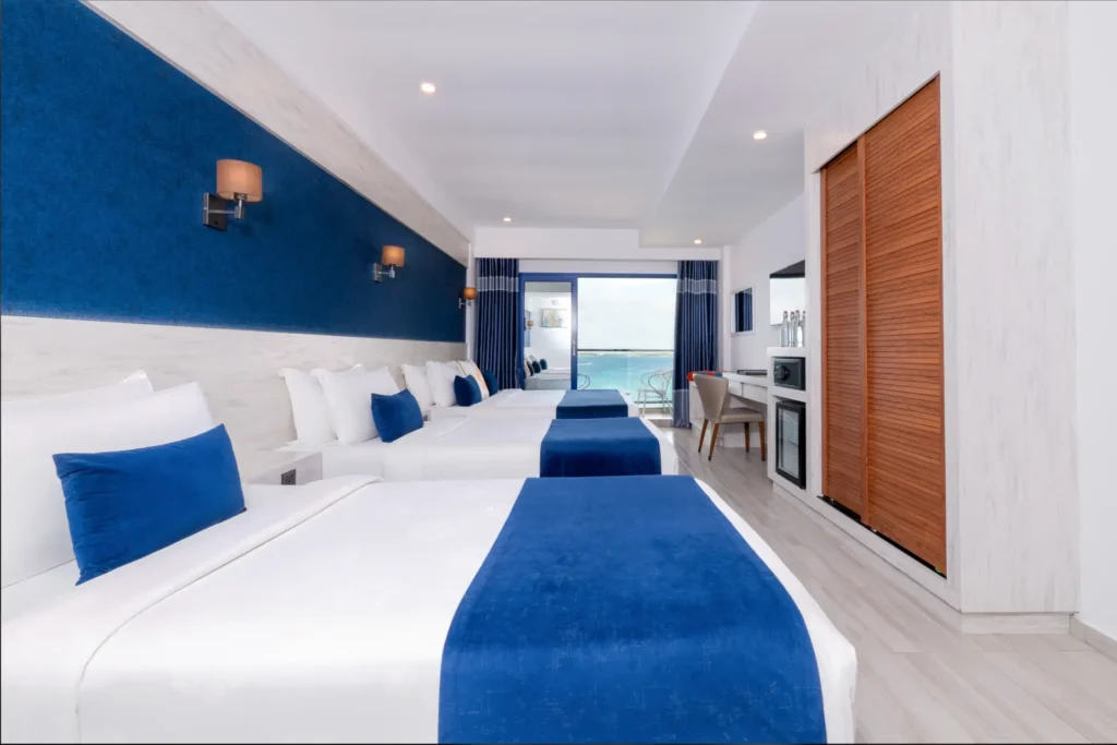 Deluxe Quadruple Seaview + Balcony